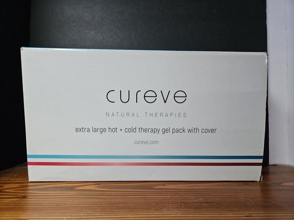 Cureve Natural Therapies Extra Large Hot + Cold Therapy Pack NEW Open Box